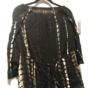 Black Tye Dye Romper